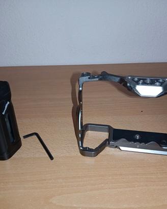 smallrig cage per sony alfa e maniglia