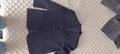 Vestito elegante gessato bambino 7 - 8 anni