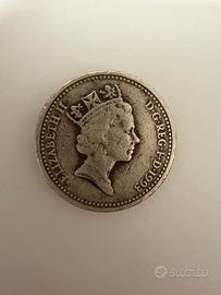 Moneta, one pound 1983 elizabeth II