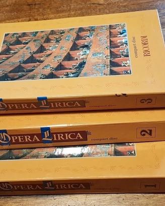 opera lirica ricordi 3 box 62 cd
