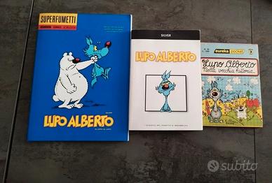 3 fumetti lupo alberto