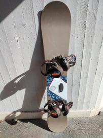 tavola burton custom 164 +attacchi Burton mission 