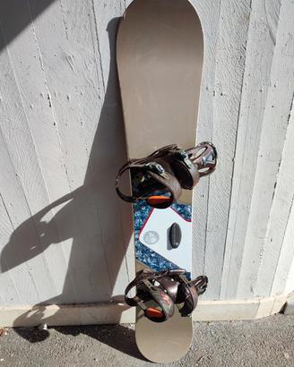tavola burton custom 164 +attacchi Burton mission 