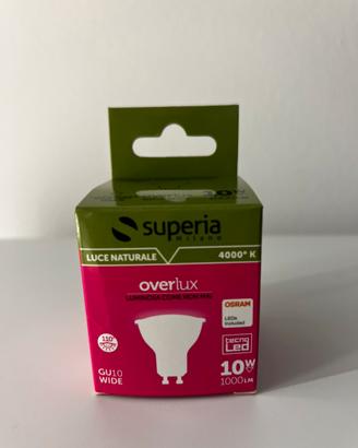 4 Lampadine Led GU10 4000K Luce Naturale