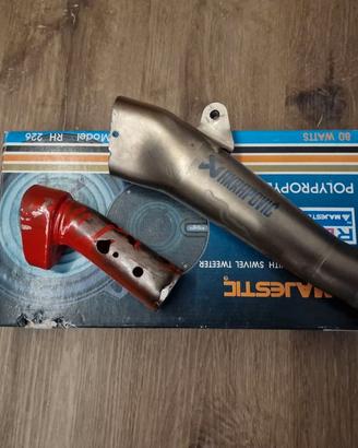 Scarico Akrapovic Megaphone titanio r6