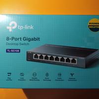 TP-Link TL-SG108 Switch 8 Porte Gigabit