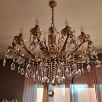 lampadario cristallo 