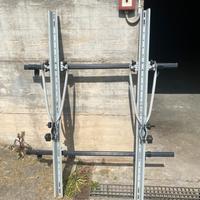 Barre x 2 portabici per Peugeot 407