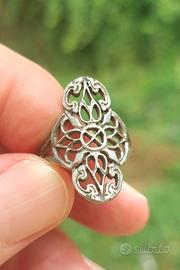 Anello Vintage stile Sardo in Argento 925