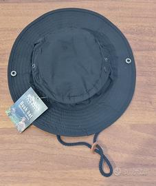 Cappello jungle bush boonie hat Nero, Taglia S