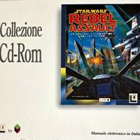 STAR WARS Rebel Assault CD-Rom cartonato