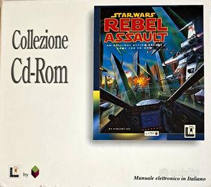 STAR WARS Rebel Assault CD-Rom cartonato