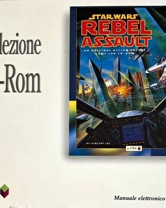 STAR WARS Rebel Assault CD-Rom cartonato