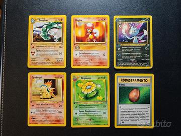 Carte Pokemon Neo Genesis Prima Edizione 