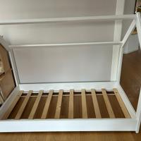 Letto per bambini a forma di casa 80x160