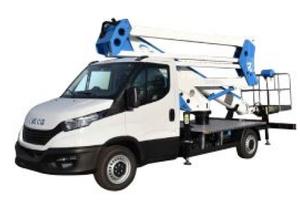 IVECO Daily PIATTAFORMA AEREA SOCAGE 24 M. INDUS