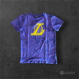 T-Shirt NBA Los Angeles Lakers Viola Tie Dye XS/S