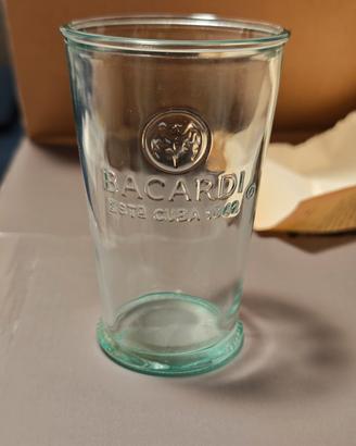 BACARDI SET 6 BICCHIERI DA COLLEZIONE NUOVI