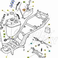 Serbatoio Aprilia Scarabeo 50 AP8230859