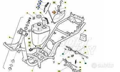 Serbatoio Aprilia Scarabeo 50 AP8230859