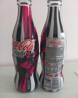 rare bottiglie originali coca cola light vintage 