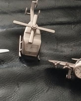 mini orologi in metallo -aviazione