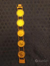 valuto  sterline e monete d'oro 