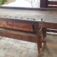 Banco da falegname in faggio legno duro