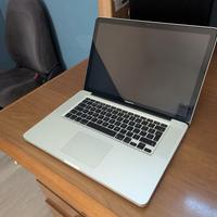 MacBook Pro 15" 2010 – Si avvia, senza HDD e batt
