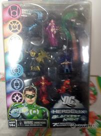 NECA DC Heroclix Blackest Night 7 Figure Starter G