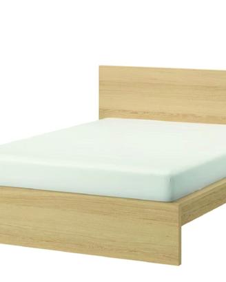 LETTO/MATERASS/COMODINO/RETE/COPRIPIUMI cm 120x200