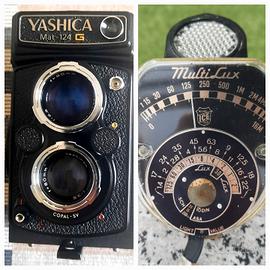 Yashica Mat-124 G  più Esposimetro 