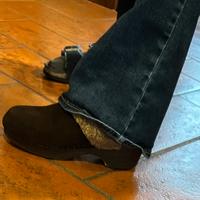 Zoccoli vintage legno