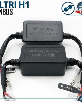 RESISTENZE Kit Led H1 SPEGNI SPIA Errore-Lampeggio