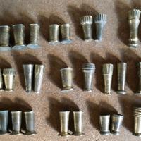 Puntali in ottone per sedie e mobili vintage