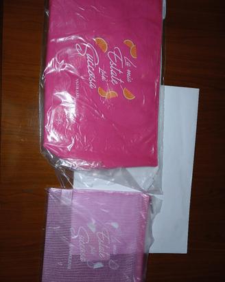 set di 2 poschette, 1  termica, 1 porta bichini.