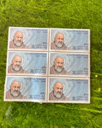 Francobolli Padre Pio