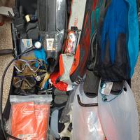 attrezzature varie per immersione 