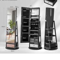 Specchiera porta gioielli