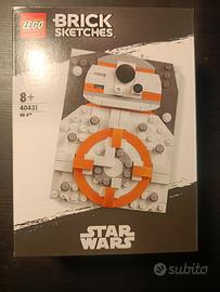 brick sketches lego star wars