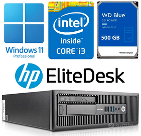 HP PC | Windows 11 Pro | Intel i3 | 8GB | HD 500GB