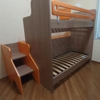 Letto a castello con pedana