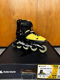 Pattini Rollerbkade microblade Se 33-36,5 cm 21-23
