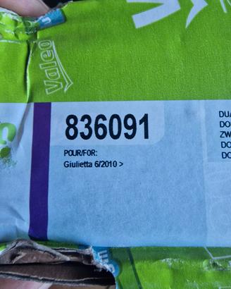 Volano Bimassa VALEO 836091 per Alfa Romeo Giuliet