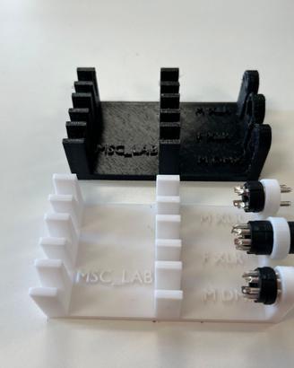 Supporto saldatura XLR 3 e 5 pin