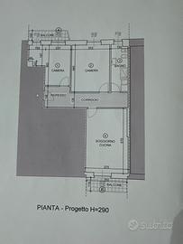 Trilocale adiacenze Piazza Agrippa