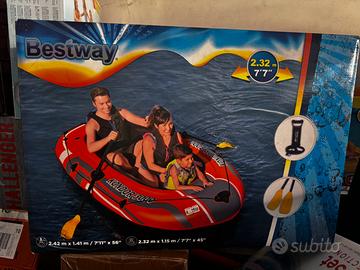 Gommone Bestway Kondor 3000 , con remi e pompa