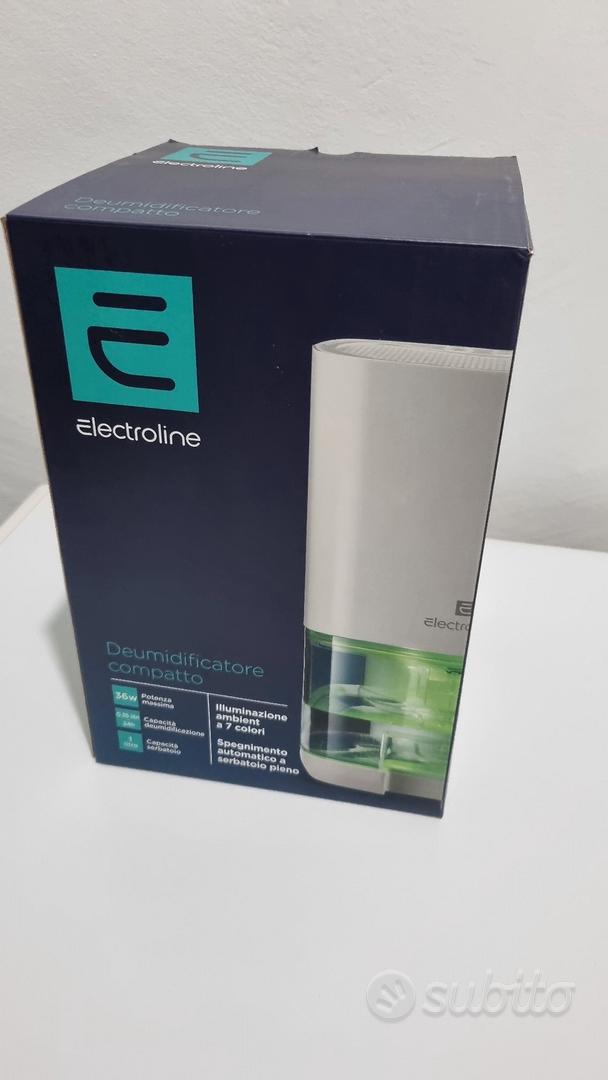 Electroline DEY035C deumidificatore 1 L 45 dB 45 W Bianco