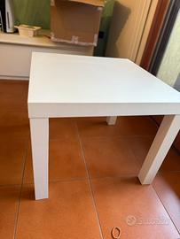 Tavolino bianco soggiorno