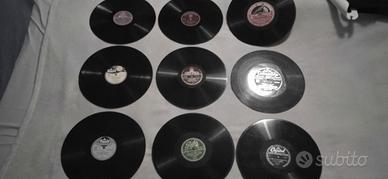 Dischi 78 giri Lotto 9 PZ